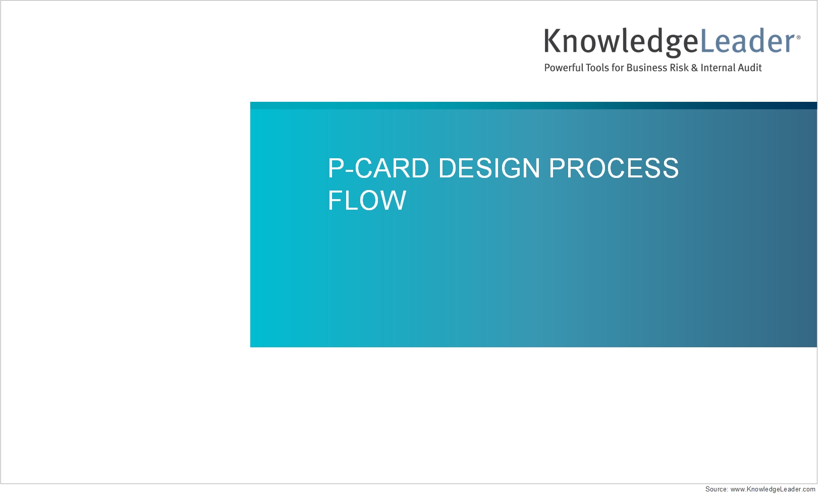 P-Card Design Process Flow